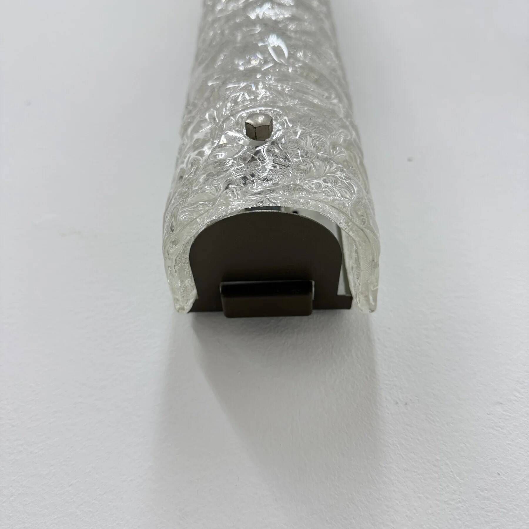 Mid-century design Murano glass wall sconce, Germany, 1970s