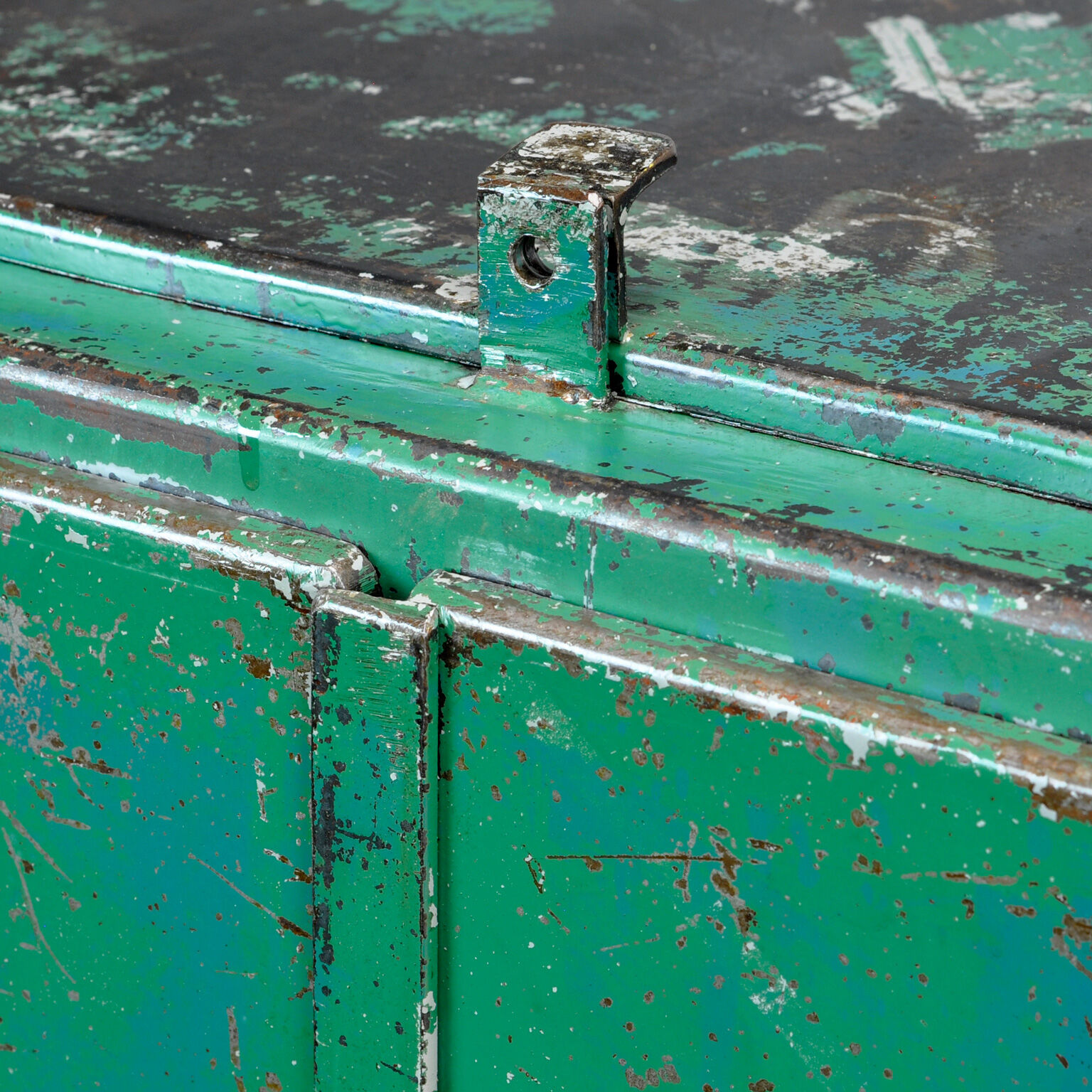 Industrial Iron Cabinet, 1960s