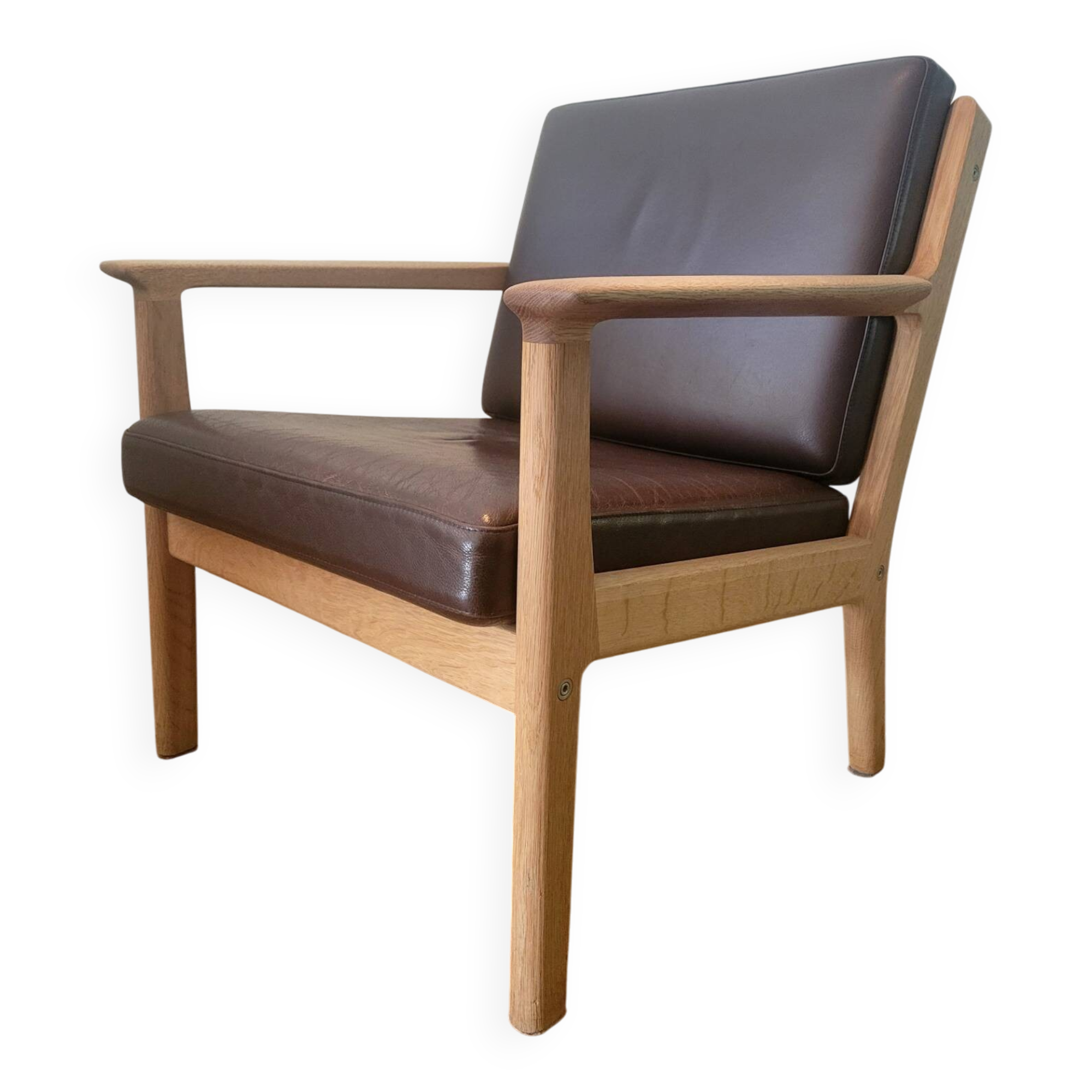 Vintage GE 256 armchair by Hans J. Wegner for Getama