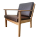 Vintage GE 256 armchair by Hans J. Wegner for Getama