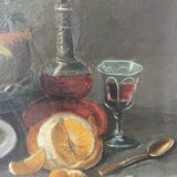 Signed still life from the 19th century