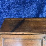 Bordeaux Louis XV period curved sloping desk in solid walnut circa 1750