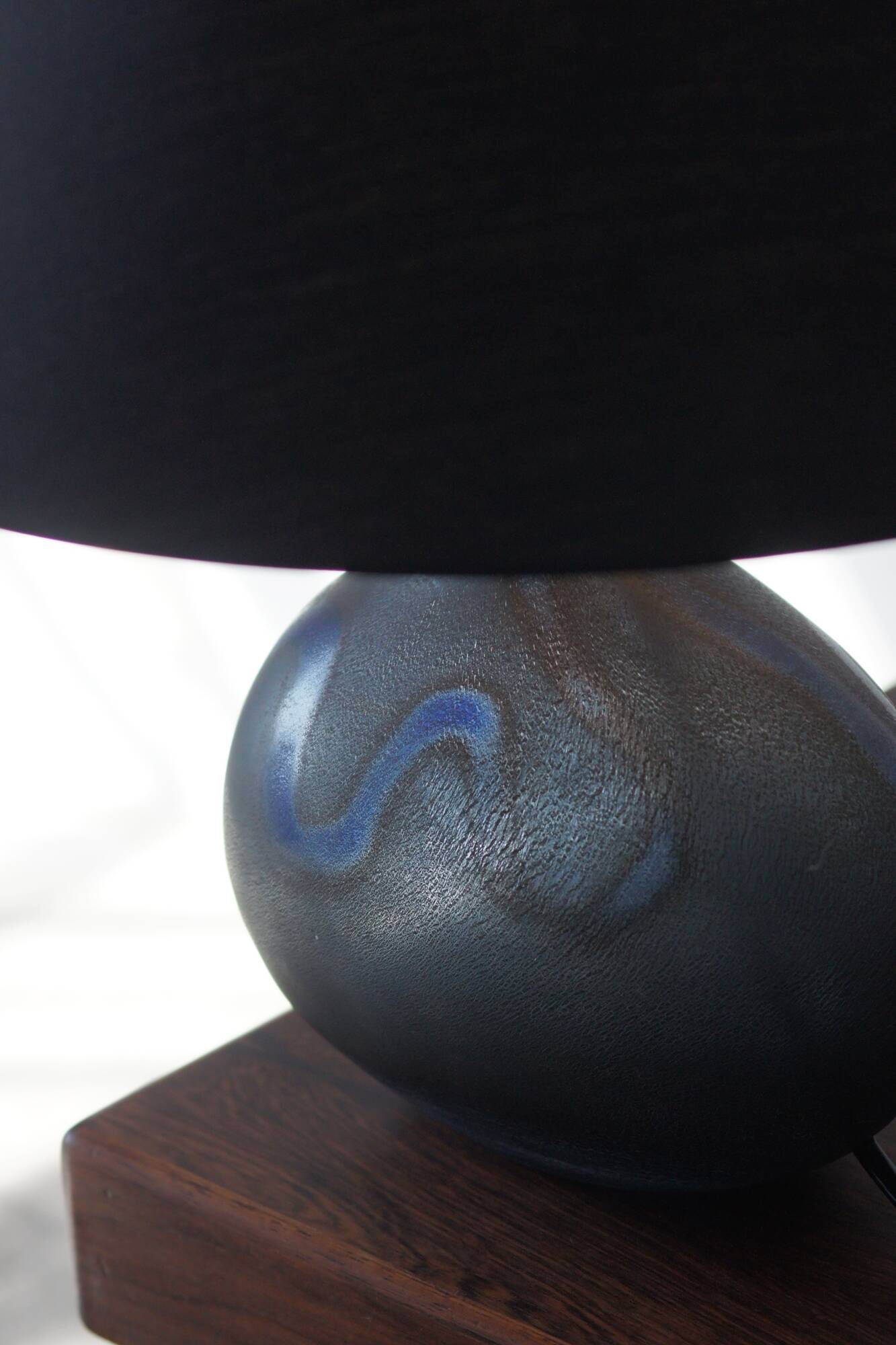 Danish Modern Lamp Art by Michael Bang for Holmegaard, 1970s