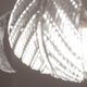 Charming Art Decò, Barovier & Toso Chandelier, Murano Glass, 1950s