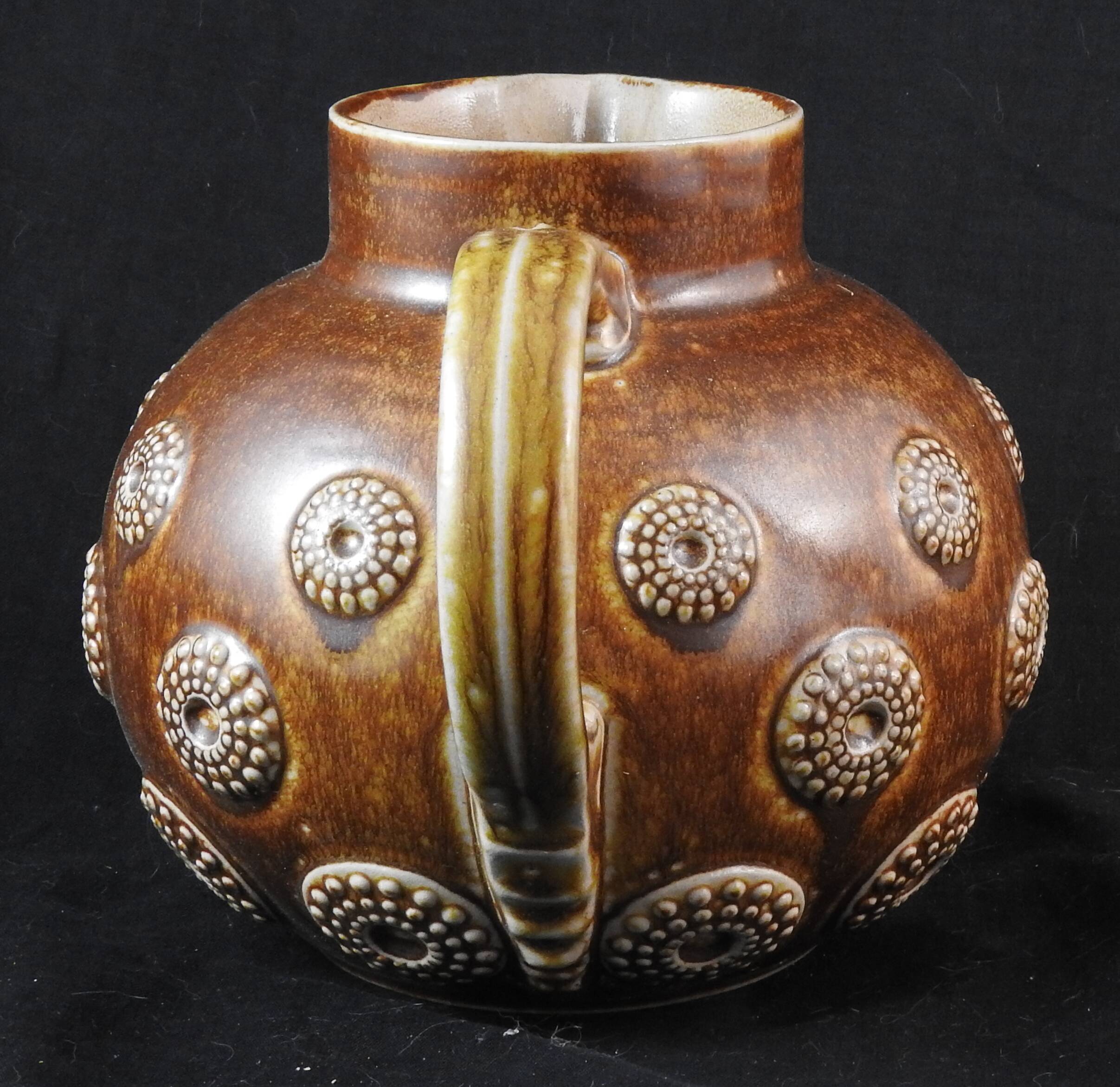 German ceramic pitcher pitcher from R.merkelbach Grenzhausen by Carl Mehlem