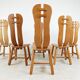 Chaises de salle à manger vintage par Depuydt, Belgique, années 1960