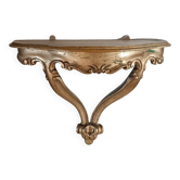 Console d'applique doré