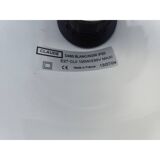 Set of 7 industrial enamelled metal pendant lights