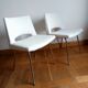 Paire de chaises bouclettes Georges Frydman 1960