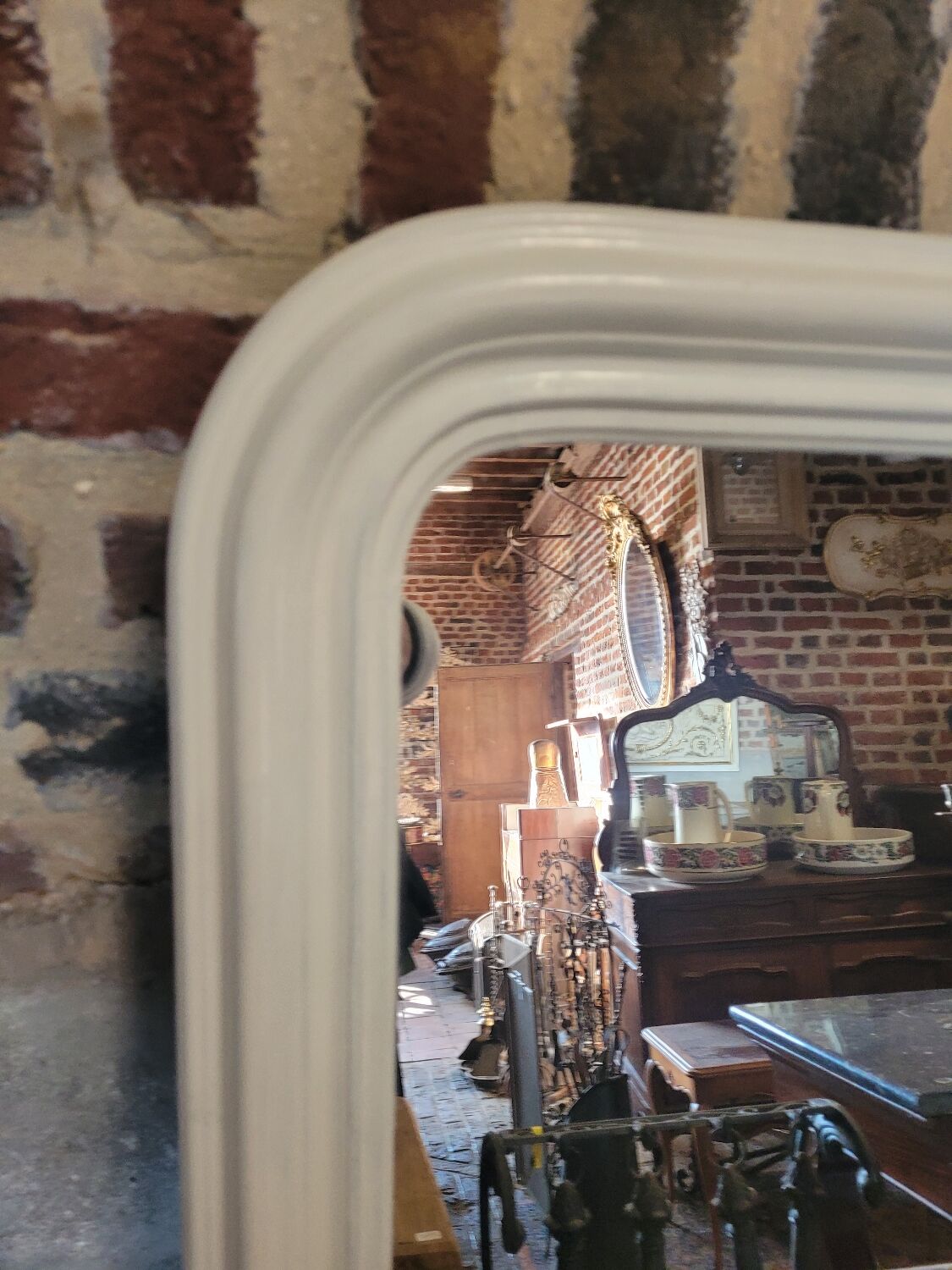 Miroir style Louis Philippe 69x58cms