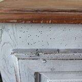 Confiturier en chêne et noyer