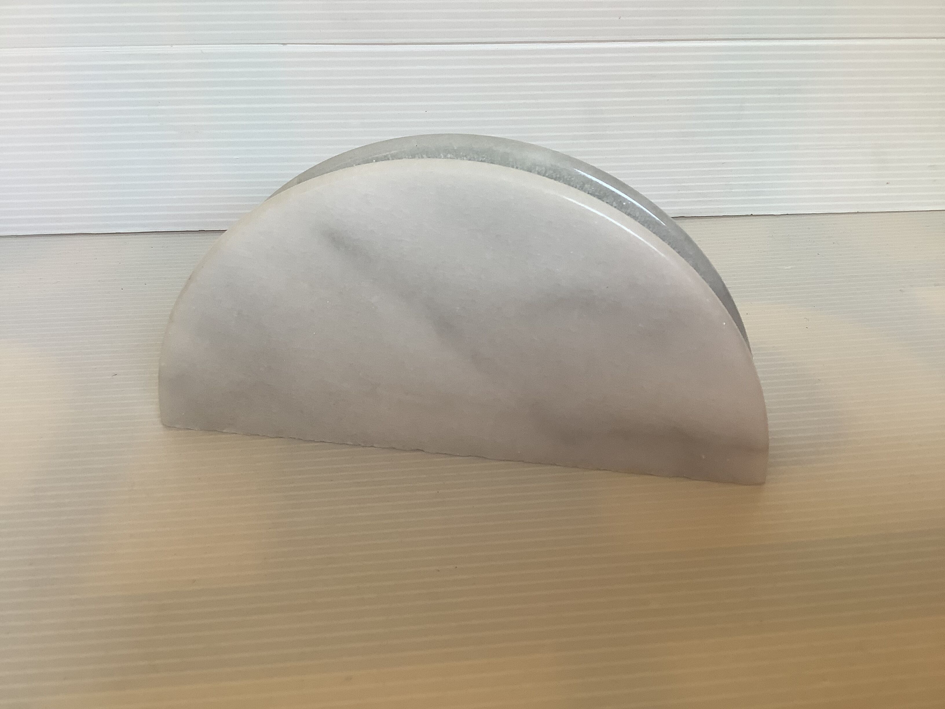 White grey marble mail rack