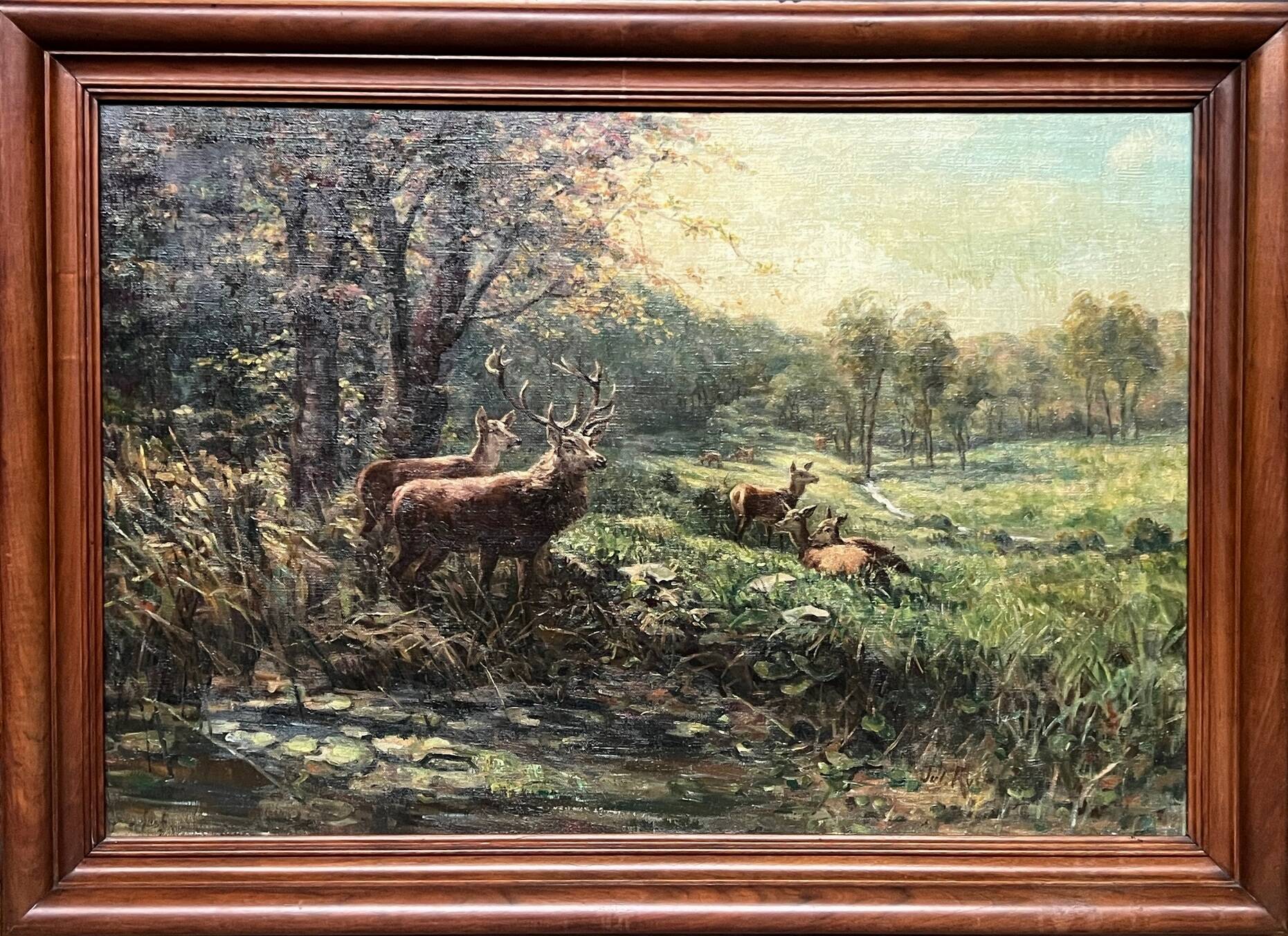 The painting "Deer".