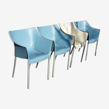 4 Dr NO chairs by Philippe Starck