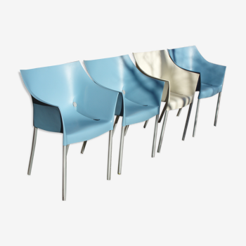 Set de 4 fauteuils Dr NO de Philippe Starck