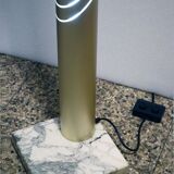 Lampadaire en Aluminium et en Marbre de Tronconi, Italie, 1970