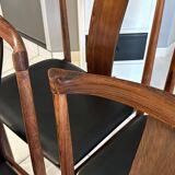 Set of 4 rosewood chairs designed by Henning Sorensen, Denmark, 1960.