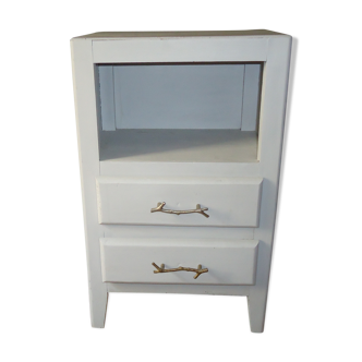 Wooden bedside