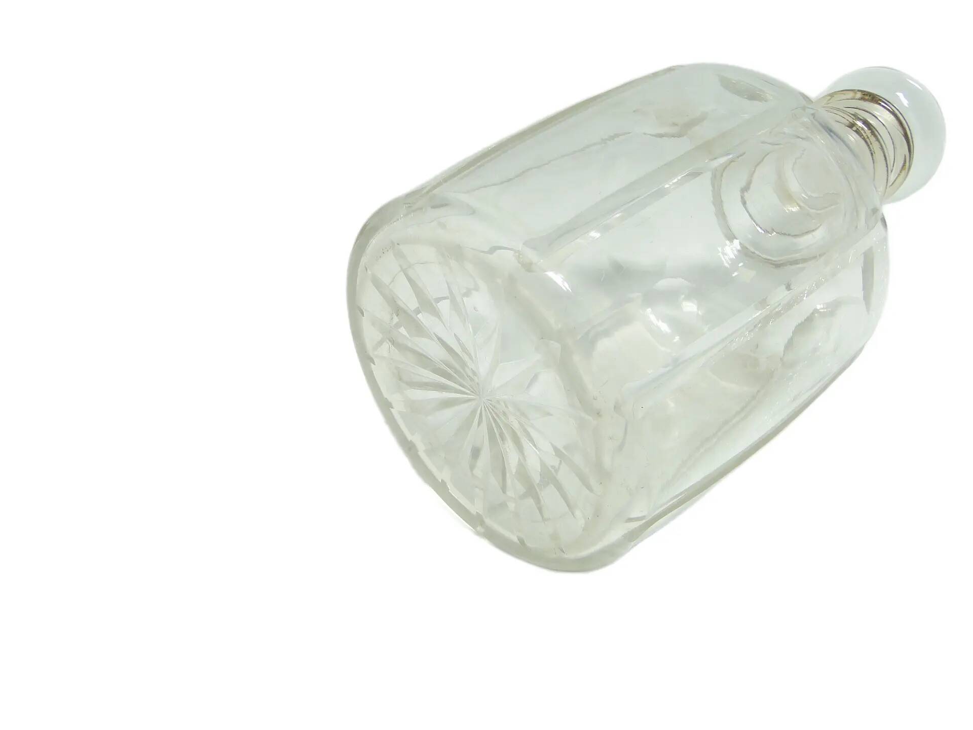 Carafe Biedermeier, cristal, France, 19e siècle