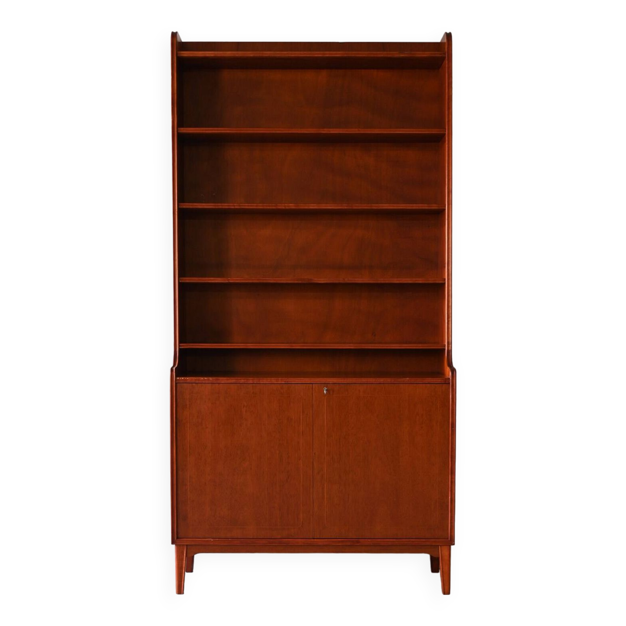 Vintage original 1960s Danish style bookcase