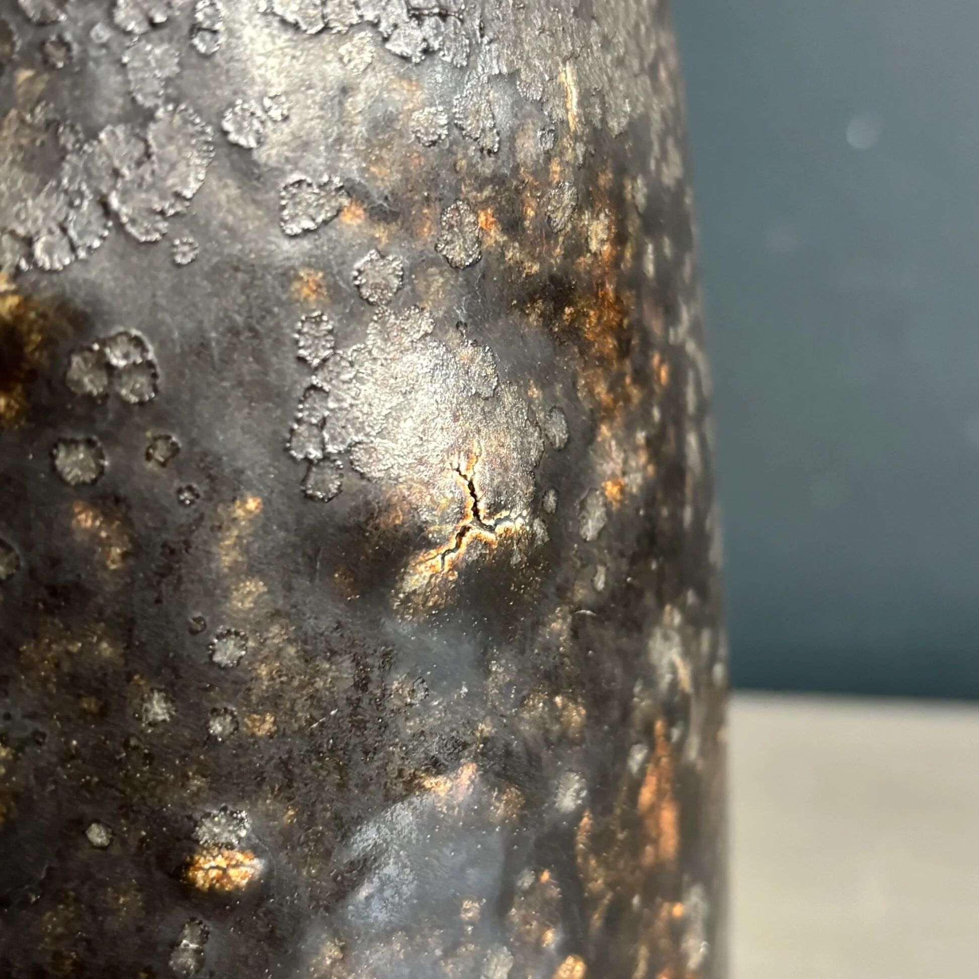 Vase en grès signé Carlos Delsaux – Belgique, vers 1925-1935