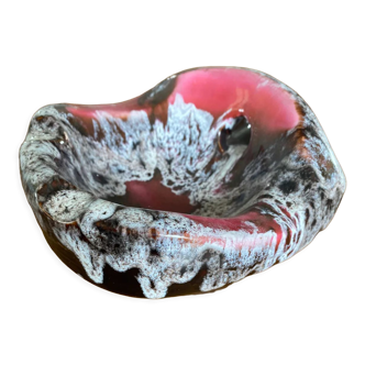 Ashtray cigar empty pocket pink vallauris