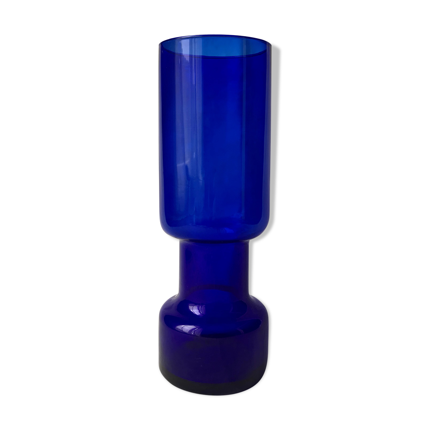 Blue vase