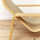 Mid-Century Pulkka lounge chair by Ilmari Lappalainen for Asko