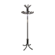 Vintage chrome metal coat rack