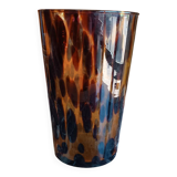 Murano glass vase, speckled, 1970s