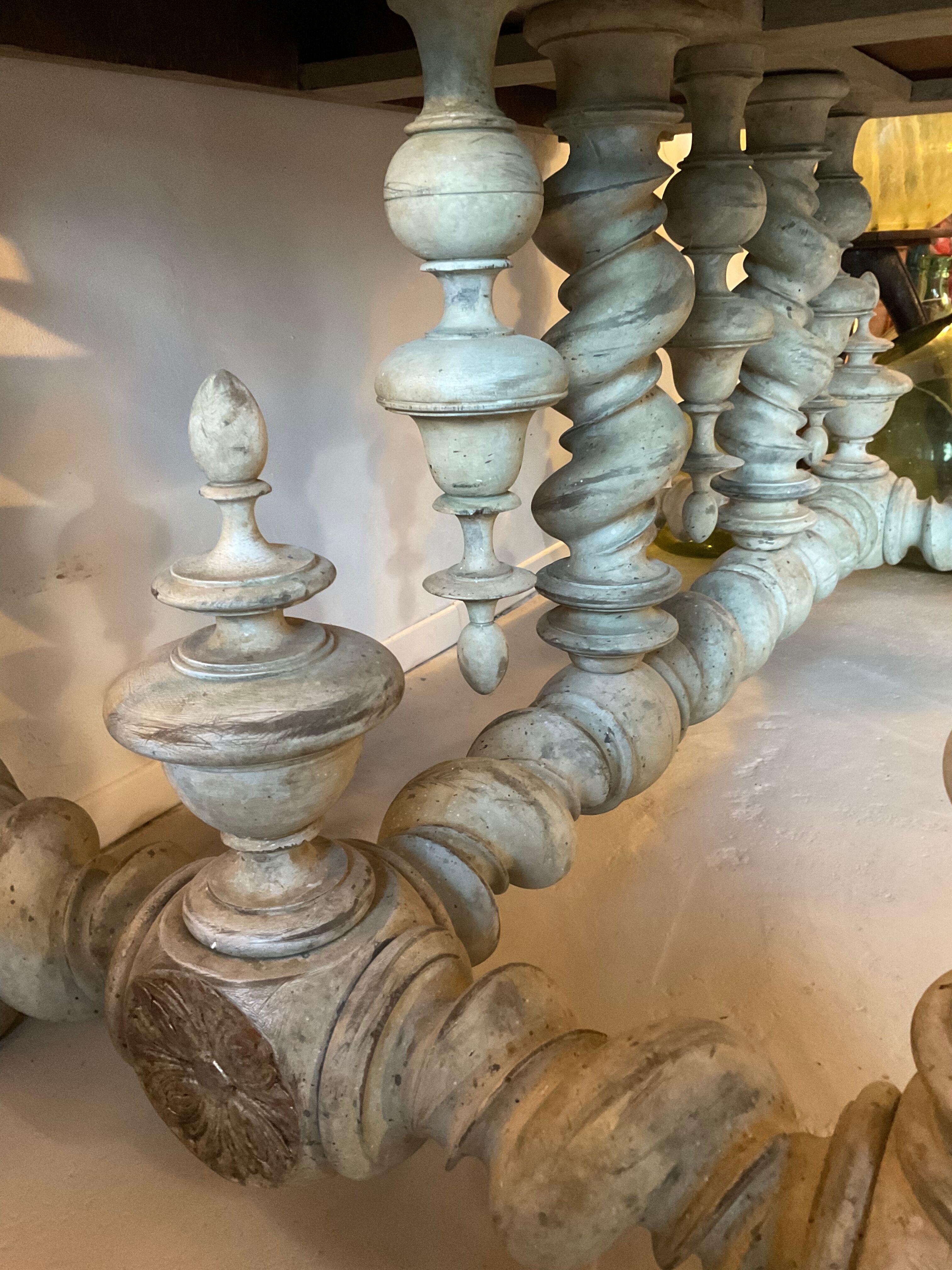 Table / office with 2 drawers. louis xiii style