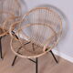 Paire de fauteuils, années 1960