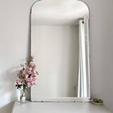 Beveled art deco mirror