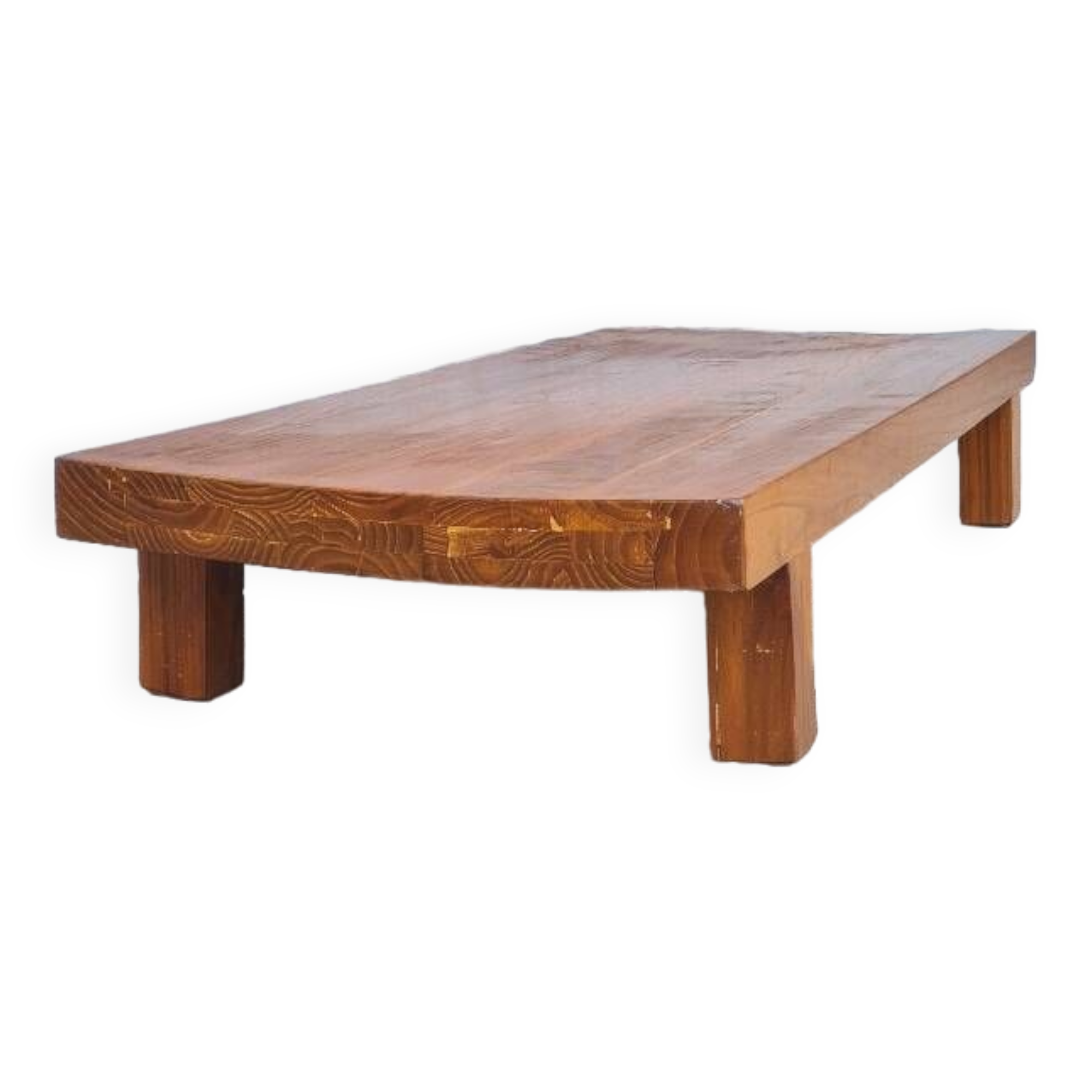 Elm coffee table 1960