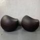 Brown Leather Ball Chair by Finn Stone