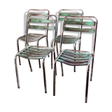 Tolix chairs, model T2 by Xavier Pouchard
