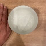 3 small faceted bowls