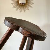 Cowherd stool tripod brutalist style 40s-50s