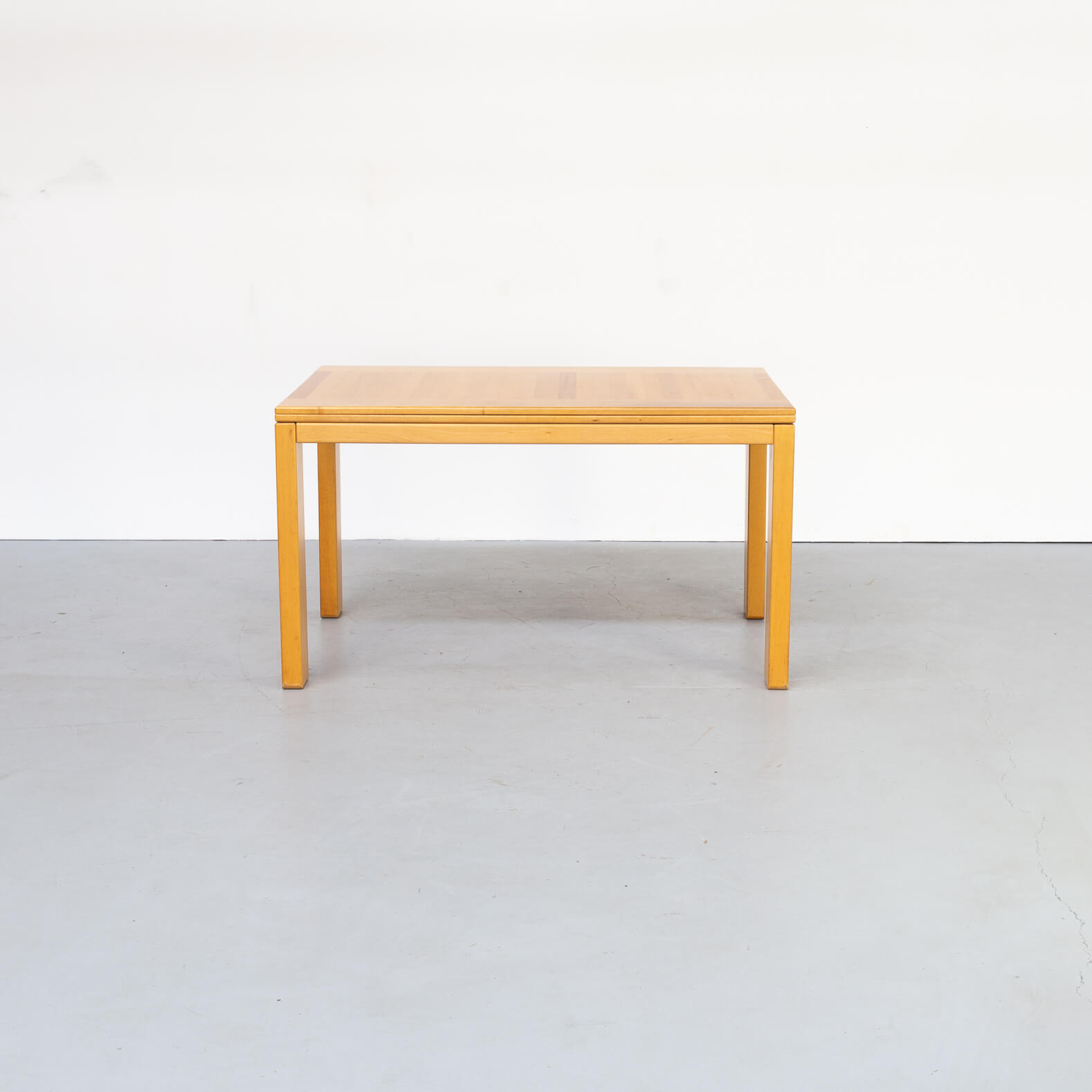 70 beech wood extendable dining table for Ibisco