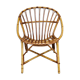 Rattan shell chair