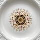 2 ivory “Pont aux Choux” soup plates, Gien earthenware