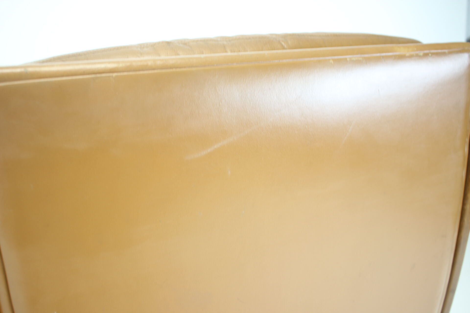 Eugen Schmidt set of 2 leather armchairs for Soloform