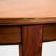 Table à manger extensible en palissandre modèle 55 par Gunni Omann pour Omann Jun, restaurée