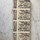 Set of 10 50s crystal knife holders