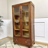 Armoire parisienne vitrée