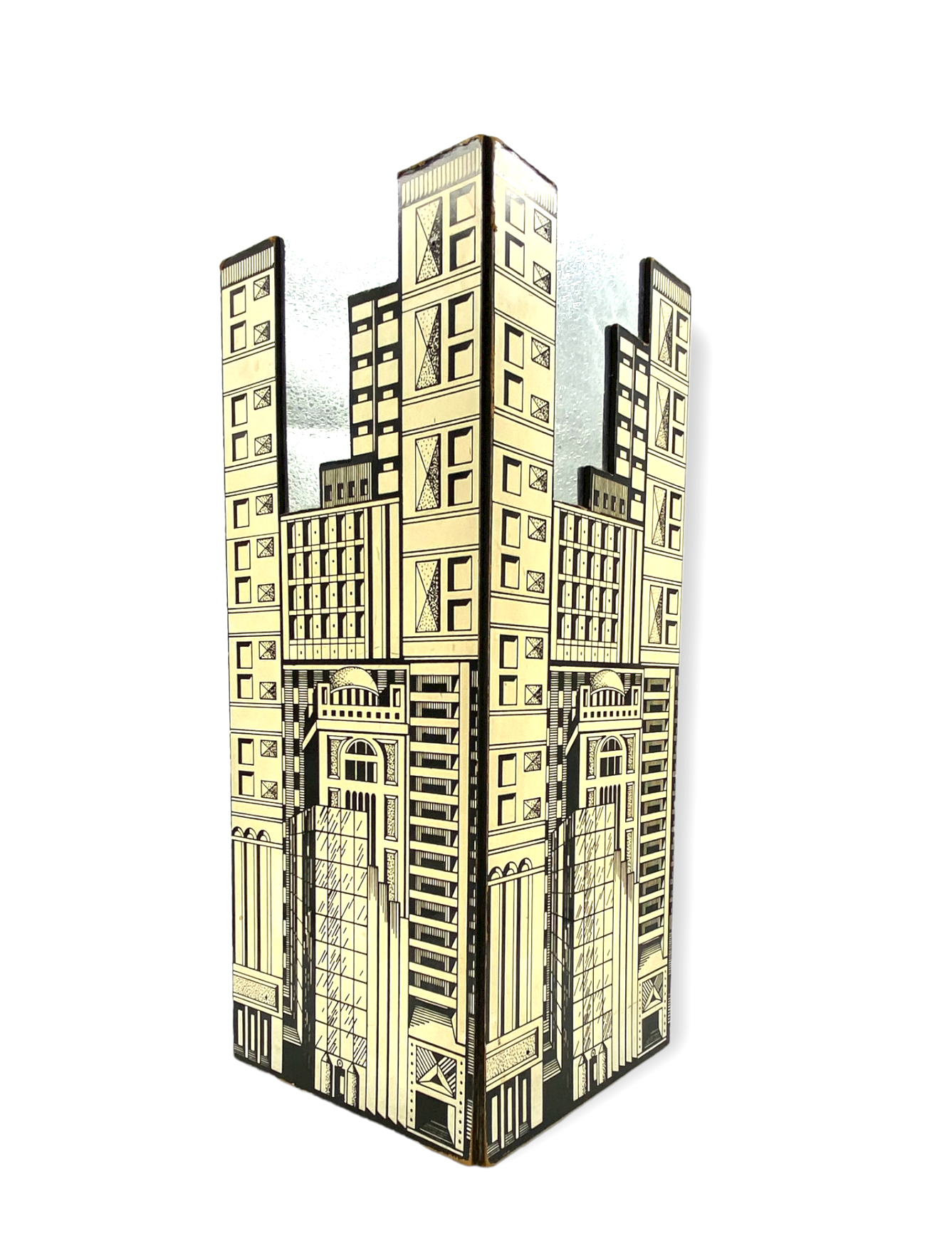 Architectural umbrella stand