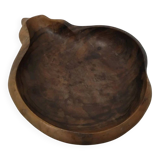 Vintage Shell Shape Wooden Fruit Basket