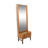 Teak silhouette mirror, Sweden, 1960