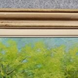 Brémond: oil painting on panel from the first part of the 20th century