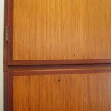 Teak wardrobe, Danish design, 1970s, manufacturer: Omann Jun